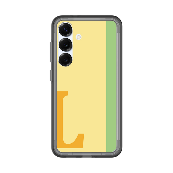 スリムプロテクションプレミアムケース［ オリジナル - initial color line - L yellow ］