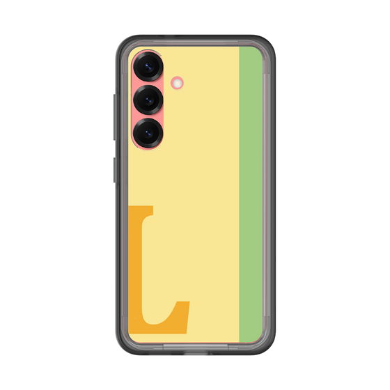 スリムプロテクションプレミアムケース［ オリジナル - initial color line - L yellow ］