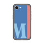 スリムプロテクションプレミアムケース［ オリジナル - initial color line - M blue ］