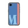 スリムプロテクションプレミアムケース［ オリジナル - initial color line - M blue ］