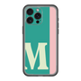 スリムプロテクションプレミアムケース［ オリジナル - initial color line - M green ］