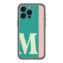 スリムプロテクションプレミアムケース［ オリジナル - initial color line - M green ］
