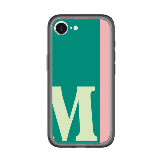 スリムプロテクションプレミアムケース［ オリジナル - initial color line - M green ］