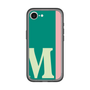 スリムプロテクションプレミアムケース［ オリジナル - initial color line - M green ］