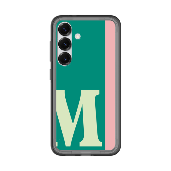 スリムプロテクションプレミアムケース［ オリジナル - initial color line - M green ］