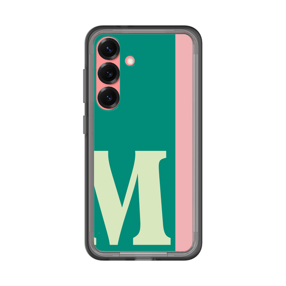 スリムプロテクションプレミアムケース［ オリジナル - initial color line - M green ］
