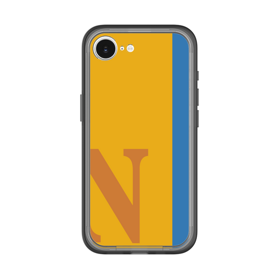 スリムプロテクションプレミアムケース［ オリジナル - initial color line - N orange ］