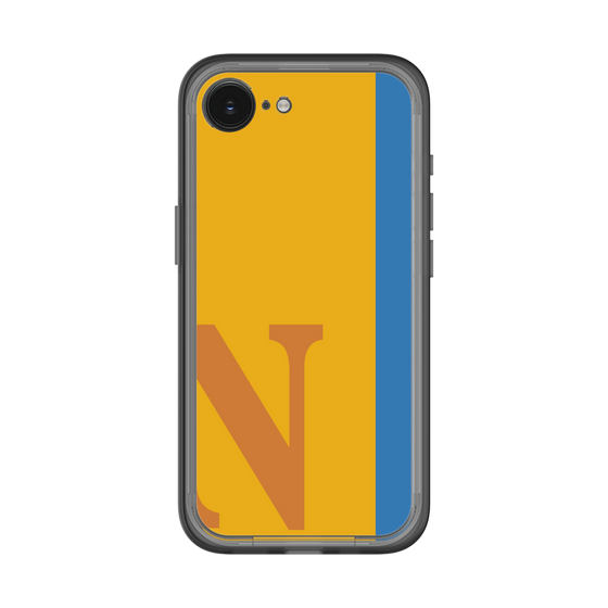 スリムプロテクションプレミアムケース［ オリジナル - initial color line - N orange ］