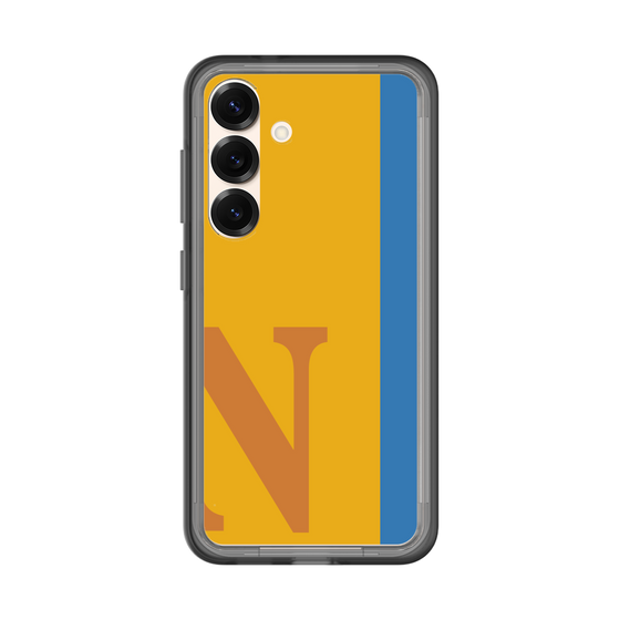 スリムプロテクションプレミアムケース［ オリジナル - initial color line - N orange ］