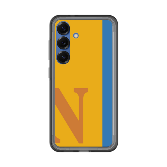スリムプロテクションプレミアムケース［ オリジナル - initial color line - N orange ］