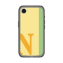 スリムプロテクションプレミアムケース［ オリジナル - initial color line - N yellow ］