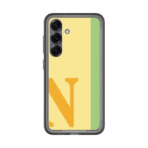 スリムプロテクションプレミアムケース［ オリジナル - initial color line - N yellow ］