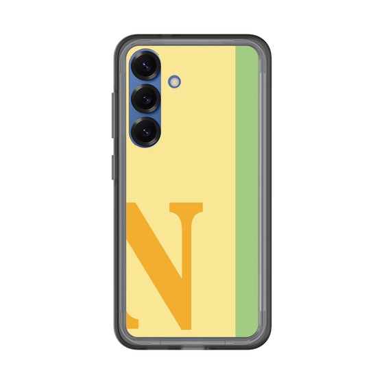 スリムプロテクションプレミアムケース［ オリジナル - initial color line - N yellow ］