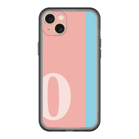 スリムプロテクションプレミアムケース［ オリジナル - initial color line - O pink ］