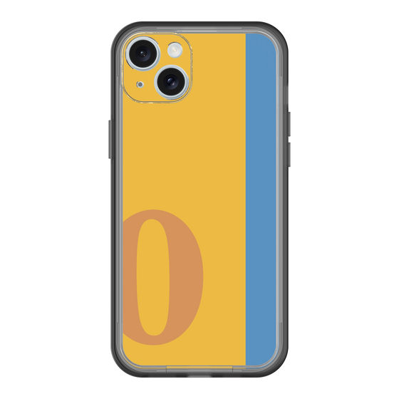 スリムプロテクションプレミアムケース［ オリジナル - initial color line - O orange ］