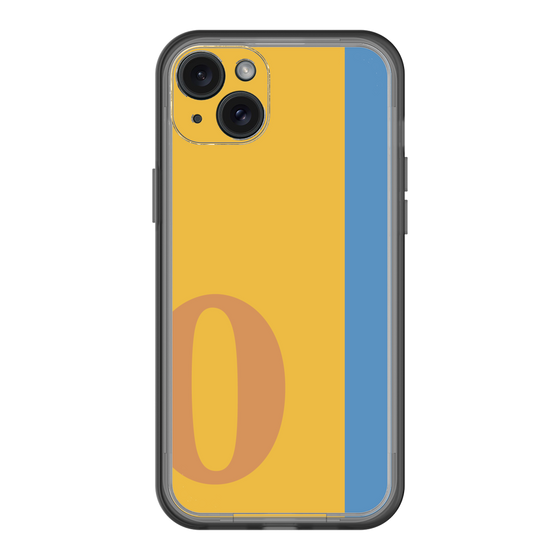 スリムプロテクションプレミアムケース［ オリジナル - initial color line - O orange ］