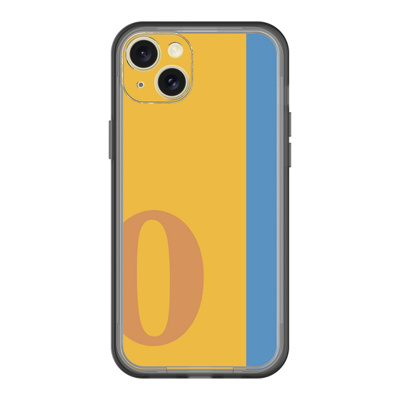 スリムプロテクションプレミアムケース［ オリジナル - initial color line - O orange ］