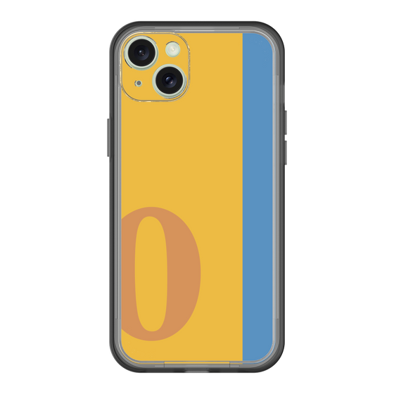 スリムプロテクションプレミアムケース［ オリジナル - initial color line - O orange ］