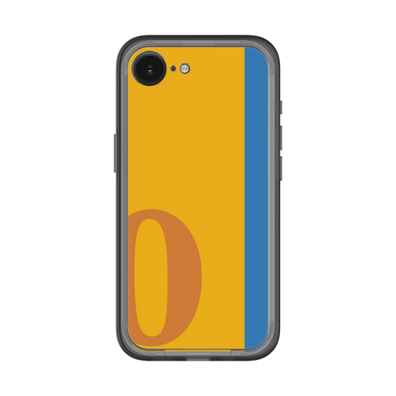スリムプロテクションプレミアムケース［ オリジナル - initial color line - O orange ］