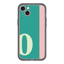 スリムプロテクションプレミアムケース［ オリジナル - initial color line - O green ］