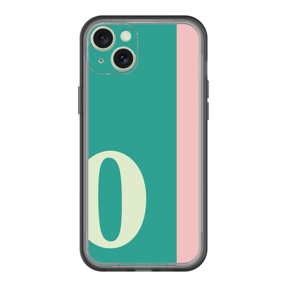スリムプロテクションプレミアムケース［ オリジナル - initial color line - O green ］