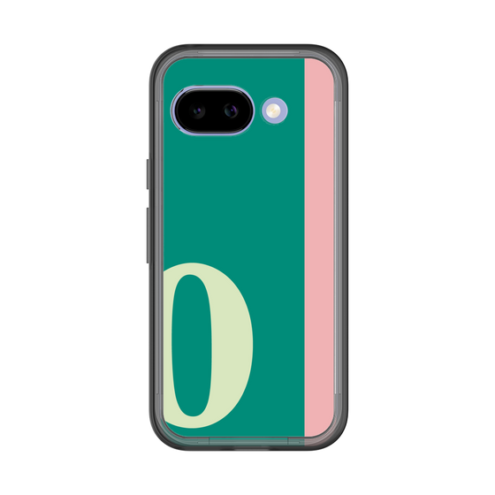 スリムプロテクションプレミアムケース［ オリジナル - initial color line - O green ］