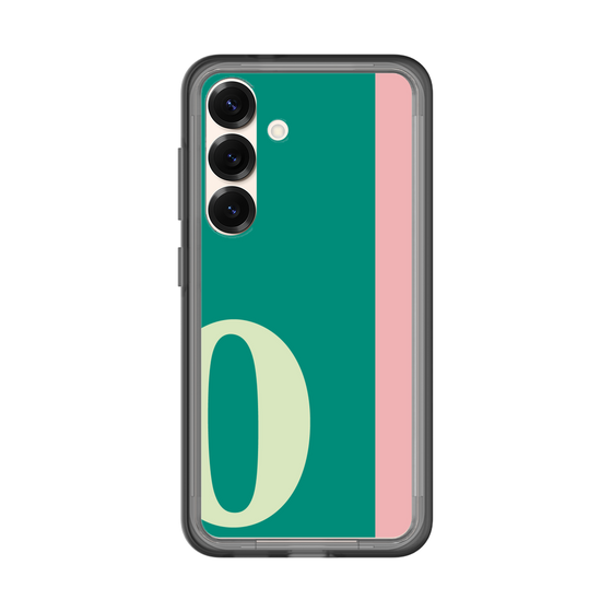 スリムプロテクションプレミアムケース［ オリジナル - initial color line - O green ］