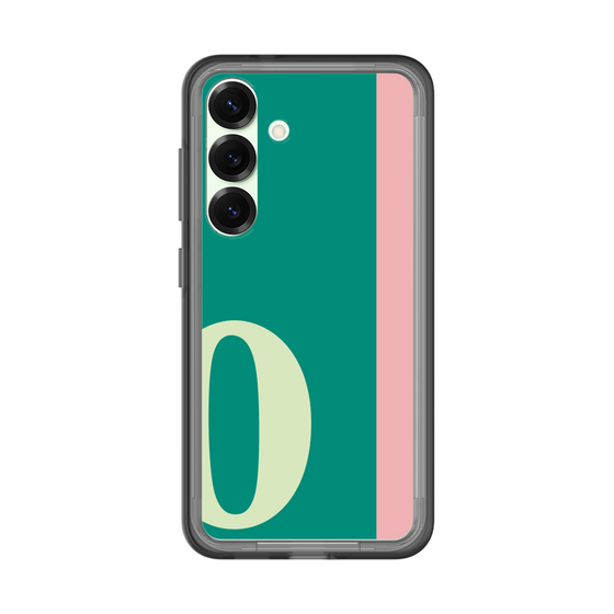 スリムプロテクションプレミアムケース［ オリジナル - initial color line - O green ］