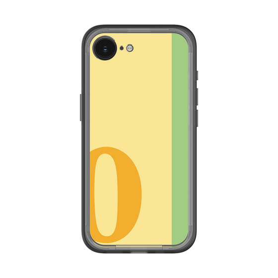 スリムプロテクションプレミアムケース［ オリジナル - initial color line - O yellow ］