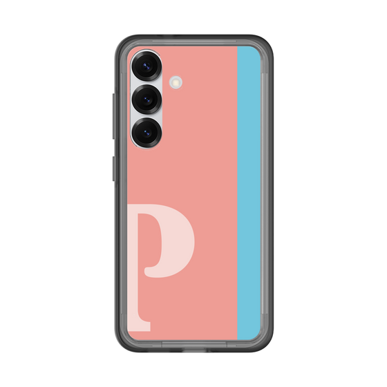 スリムプロテクションプレミアムケース［ オリジナル - initial color line - P pink ］