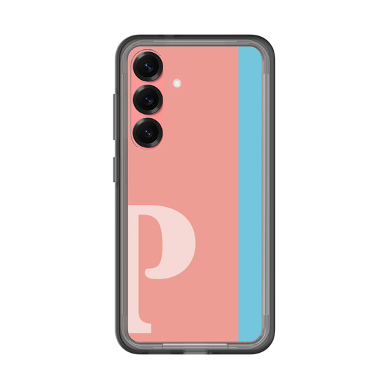 スリムプロテクションプレミアムケース［ オリジナル - initial color line - P pink ］
