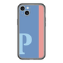 スリムプロテクションプレミアムケース［ オリジナル - initial color line - P blue ］