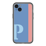 スリムプロテクションプレミアムケース［ オリジナル - initial color line - P blue ］