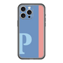 スリムプロテクションプレミアムケース［ オリジナル - initial color line - P blue ］