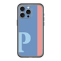 スリムプロテクションプレミアムケース［ オリジナル - initial color line - P blue ］