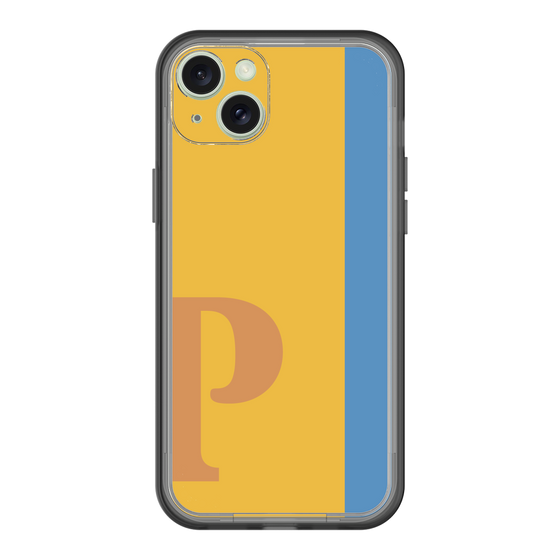 スリムプロテクションプレミアムケース［ オリジナル - initial color line - P orange ］