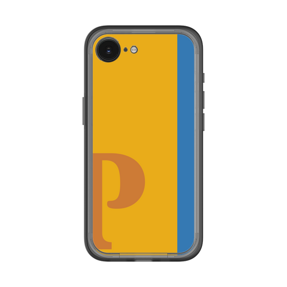 スリムプロテクションプレミアムケース［ オリジナル - initial color line - P orange ］