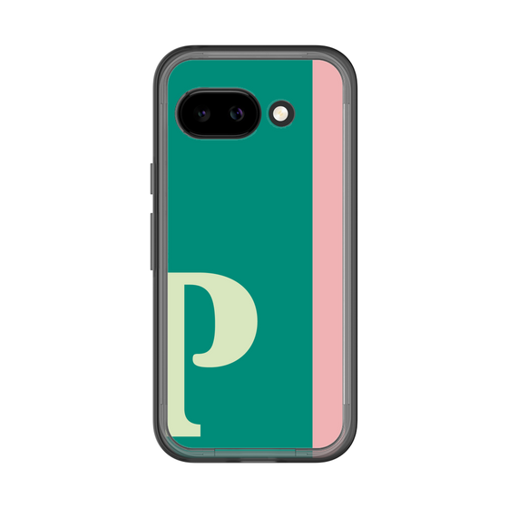 スリムプロテクションプレミアムケース［ オリジナル - initial color line - P green ］