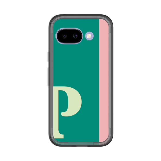 スリムプロテクションプレミアムケース［ オリジナル - initial color line - P green ］