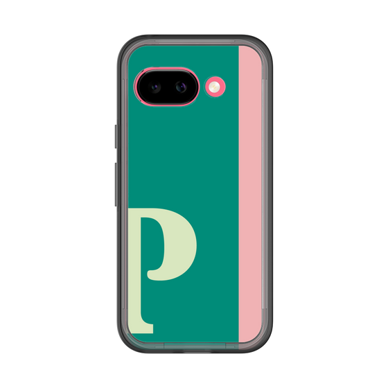 スリムプロテクションプレミアムケース［ オリジナル - initial color line - P green ］