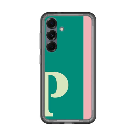 スリムプロテクションプレミアムケース［ オリジナル - initial color line - P green ］