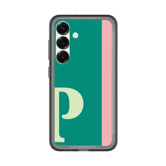 スリムプロテクションプレミアムケース［ オリジナル - initial color line - P green ］