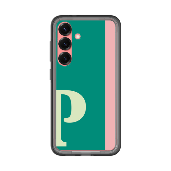 スリムプロテクションプレミアムケース［ オリジナル - initial color line - P green ］