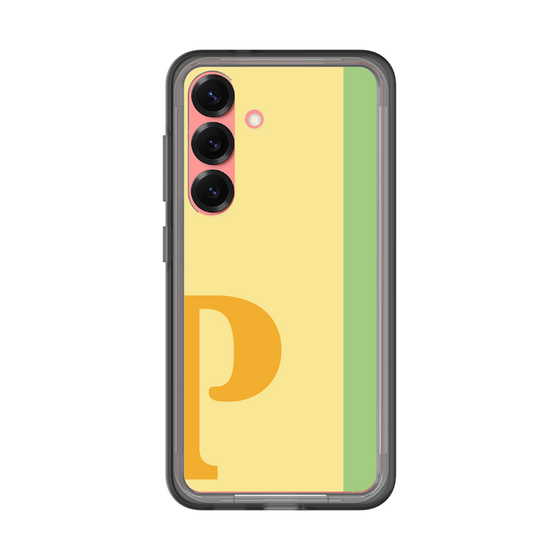 スリムプロテクションプレミアムケース［ オリジナル - initial color line - P yellow ］