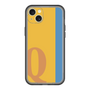 スリムプロテクションプレミアムケース［ オリジナル - initial color line - Q orange ］