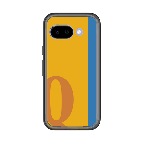 スリムプロテクションプレミアムケース［ オリジナル - initial color line - Q orange ］