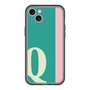 スリムプロテクションプレミアムケース［ オリジナル - initial color line - Q green ］