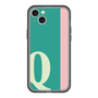 スリムプロテクションプレミアムケース［ オリジナル - initial color line - Q green ］