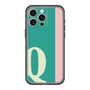 スリムプロテクションプレミアムケース［ オリジナル - initial color line - Q green ］