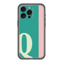 スリムプロテクションプレミアムケース［ オリジナル - initial color line - Q green ］
